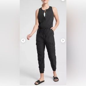 Athleta Romper Black Size 8
